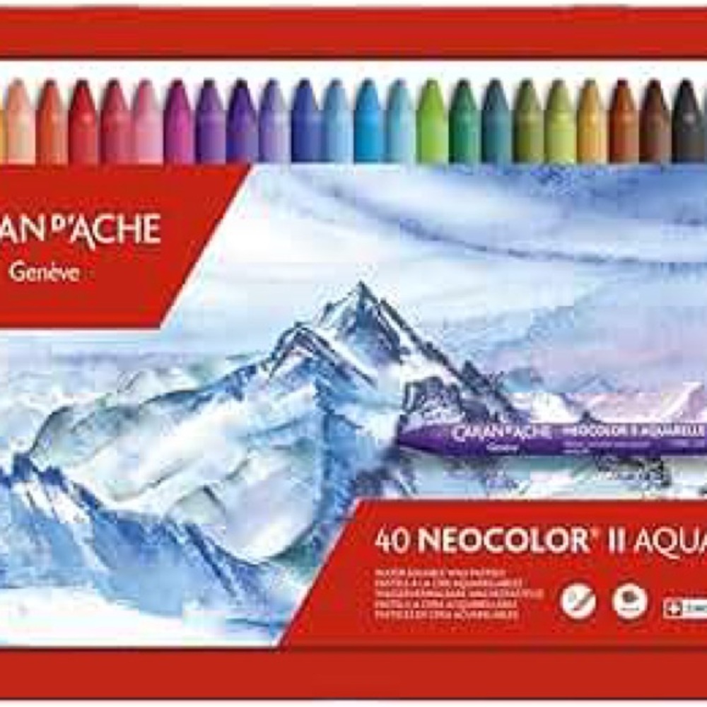 NEW CARAN d’ache 40 neocolor II aquarelle water soluble pastels